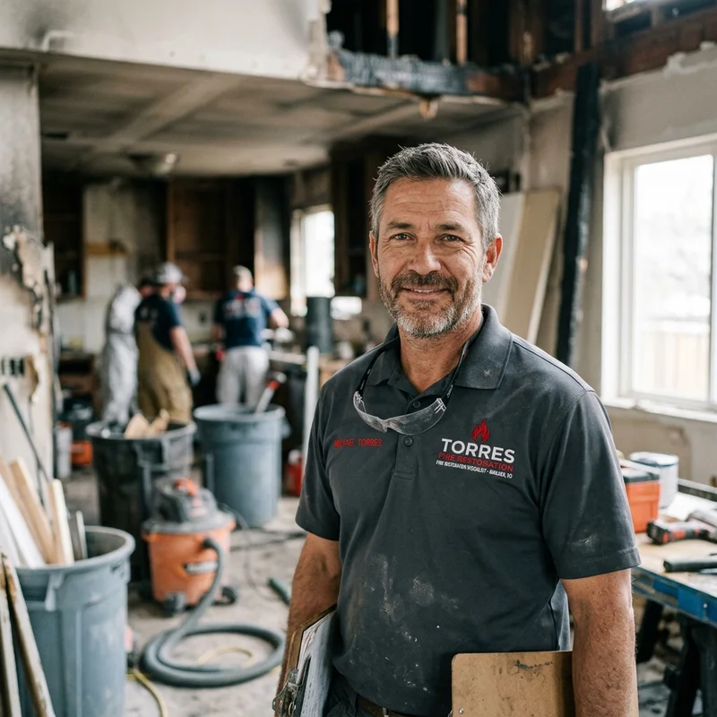 Michael Torres, Lead Fire Restoration Specialist & IICRC FSRT Technician